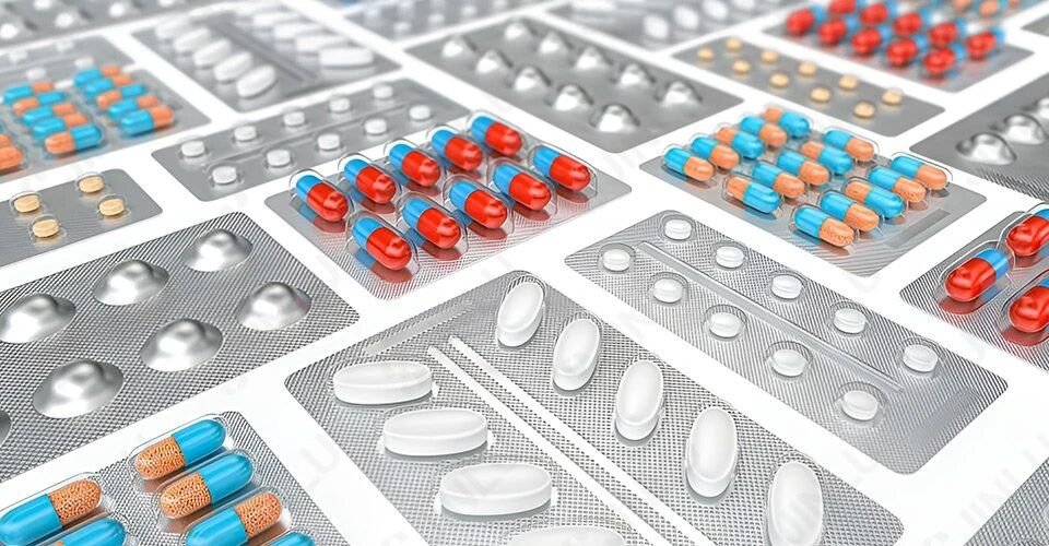 blister pack applied in pharmaceuticals and health supplements industry